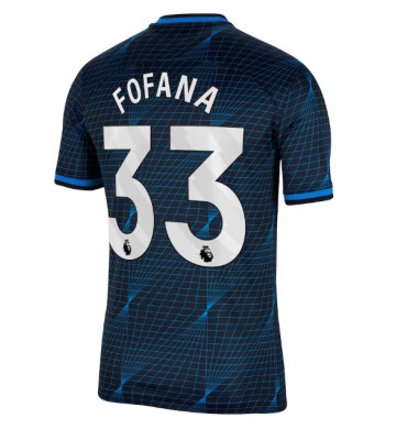 Chelsea Wesley Fofana #33 Replika Udebanetrøje 2023-24 Kortærmet